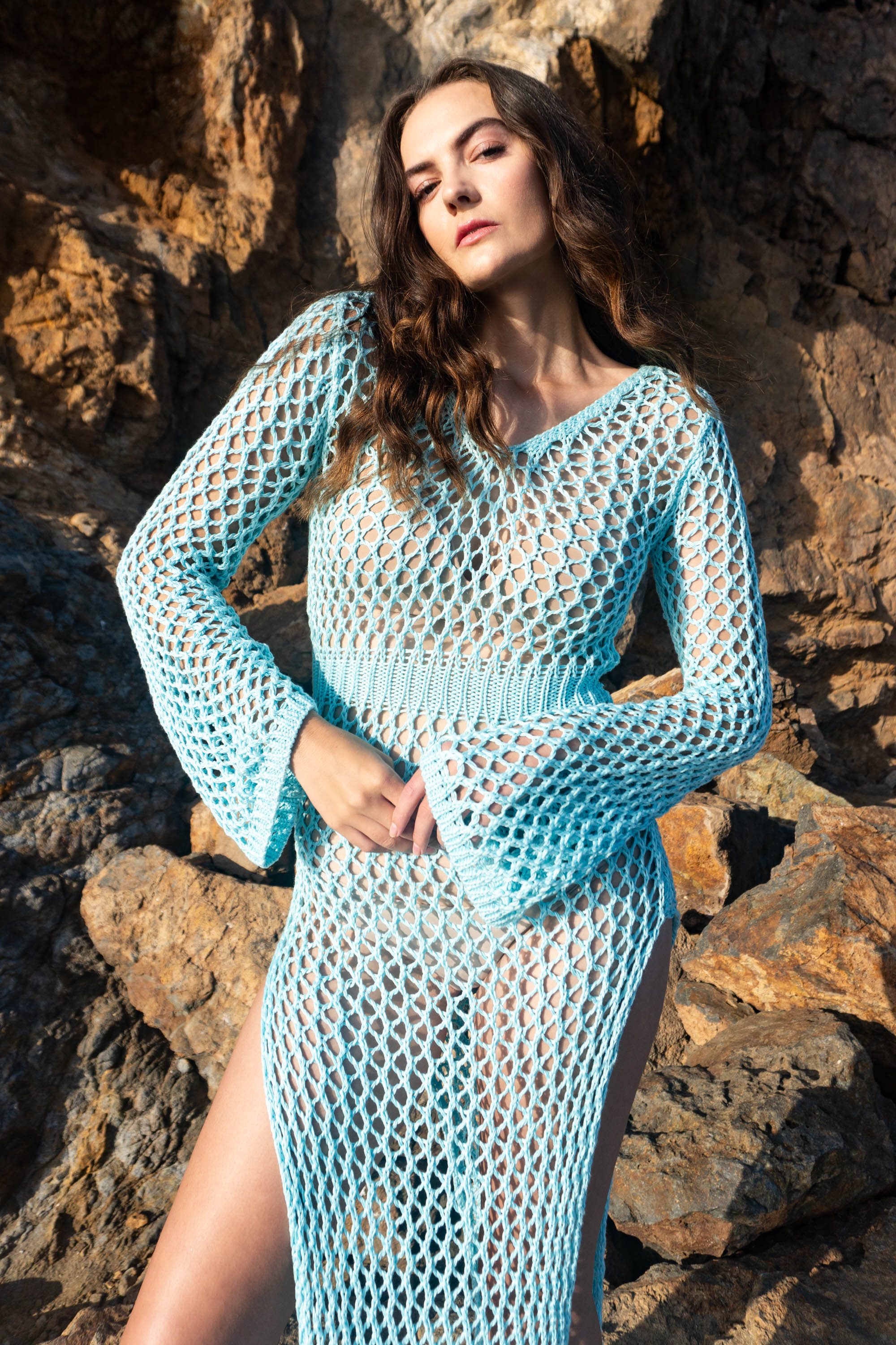 Arpeggio Dress in Turquoise