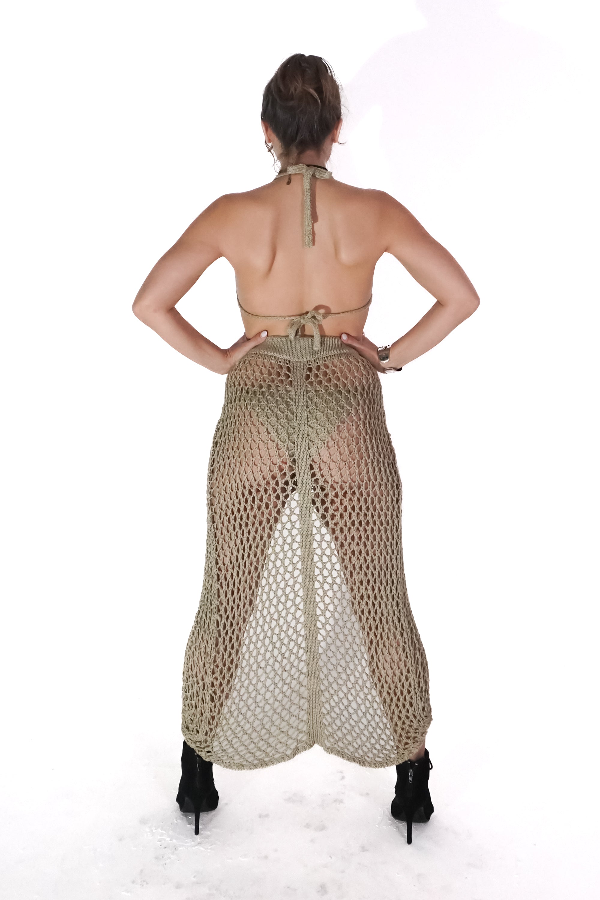 Azi Fisherman Skirt in Sand