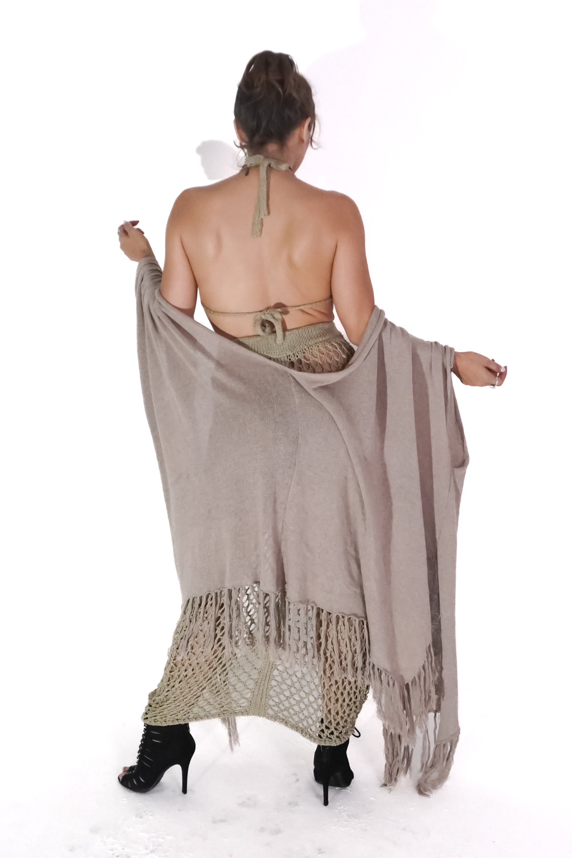 Rhiane Kimono in Beige