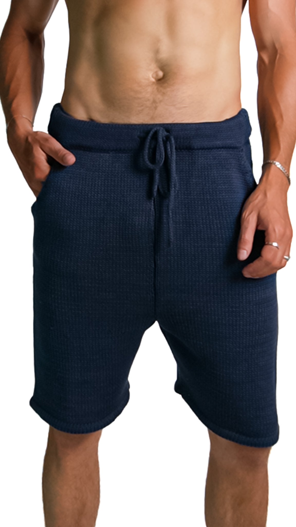 Totem Gym Shorts in Navy