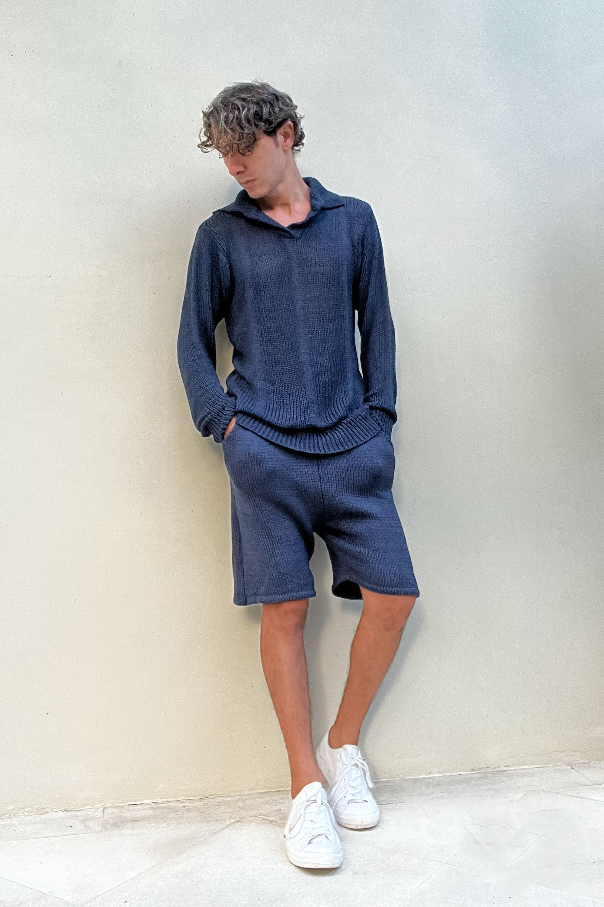 Kasar Shirt in Navy