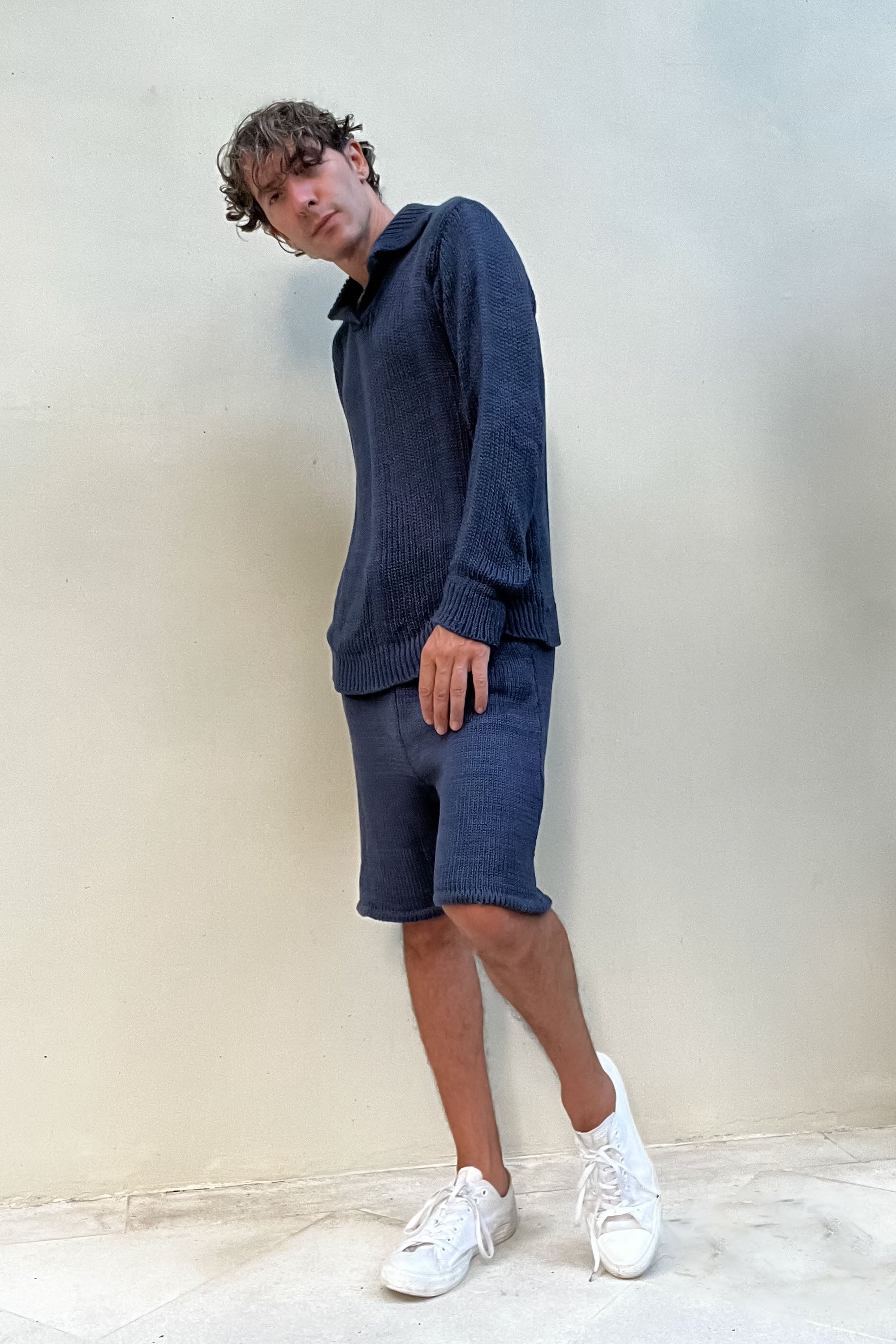 Kasar Shirt in Navy