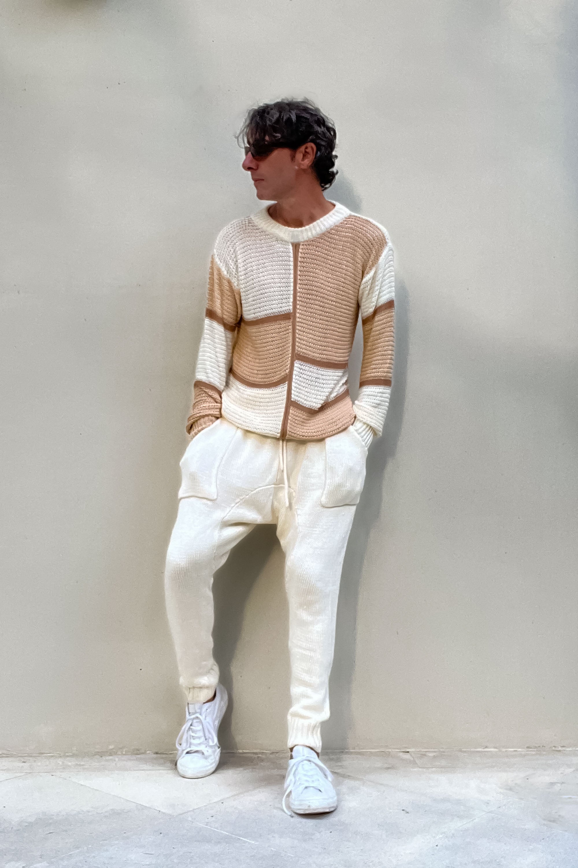 Mondrian Sweater in Neutrals